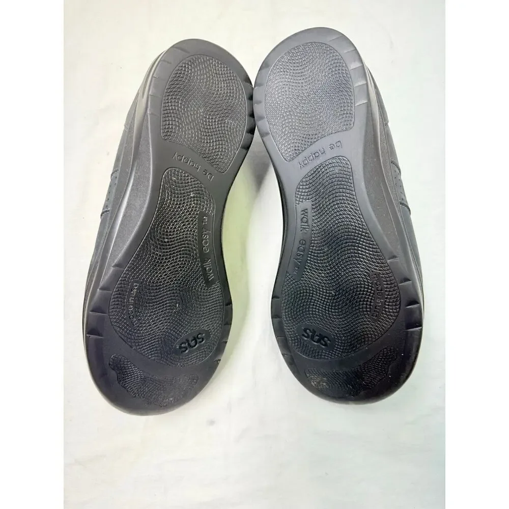 SAS  Walk Easy Nero Black Suede Shoes Womens Size 9W SMADE IN USA - Picture 6 of 12